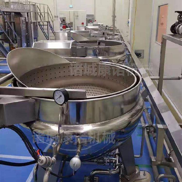食品厂必备神器 大型蒸煮锅与全自动卤肉设备的技术解析与应用价值